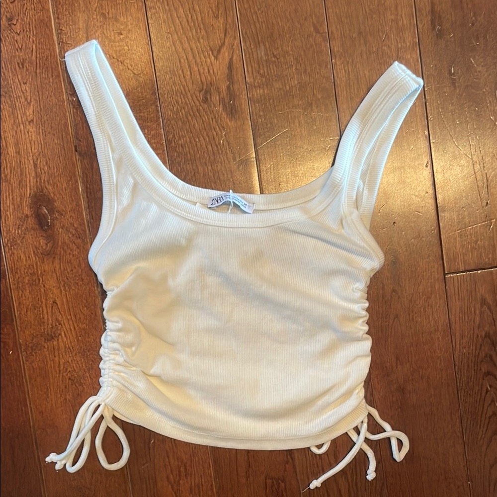 Zara Ruched Tank Top